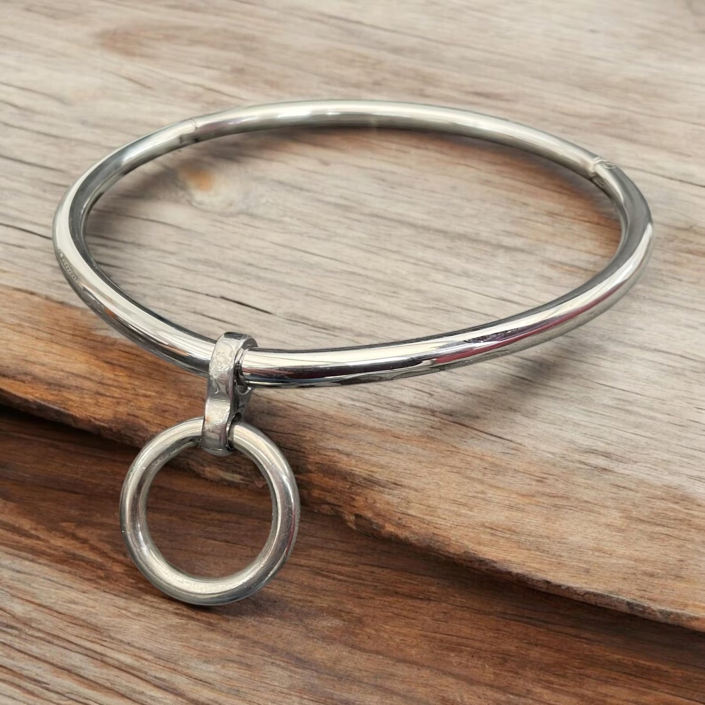 Silver Stainless Steel collar