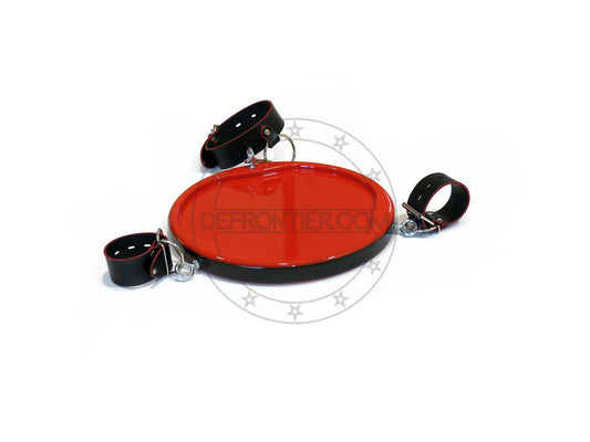 Waitress Bondage - arms and neck to tray luxury roleplay bondage