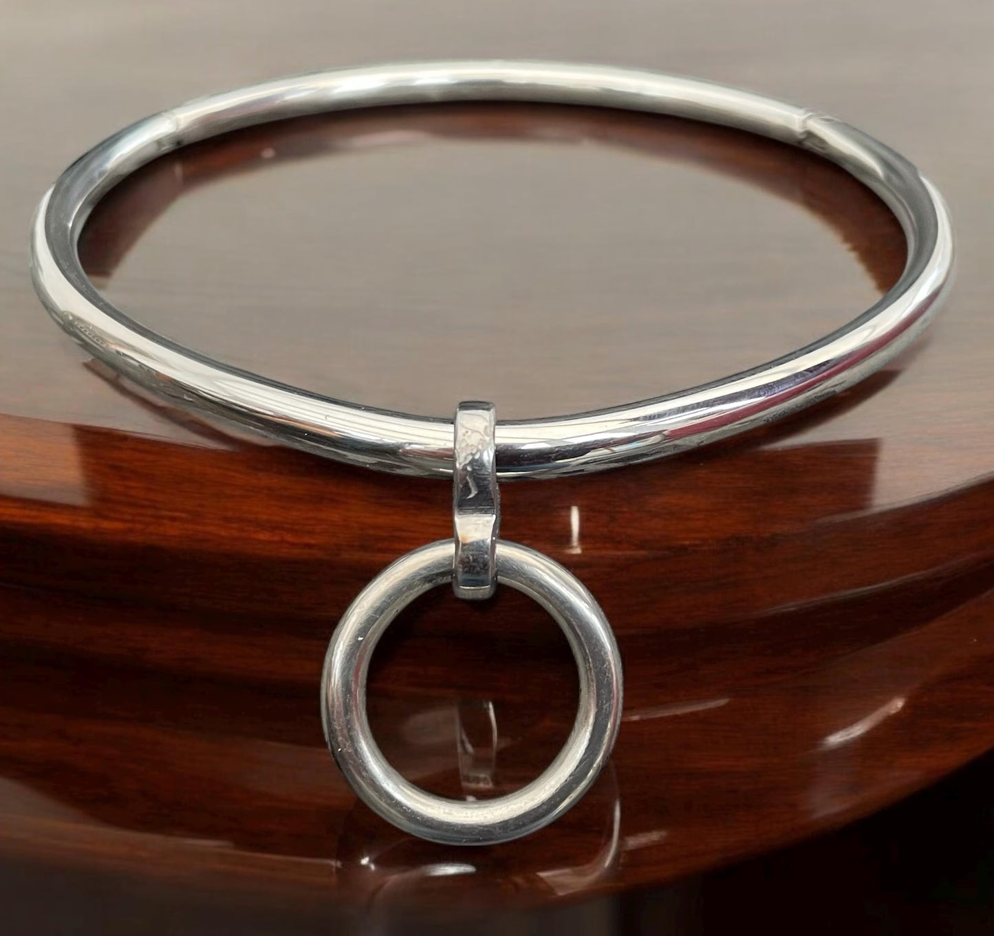 Silver Stainless Steel collar