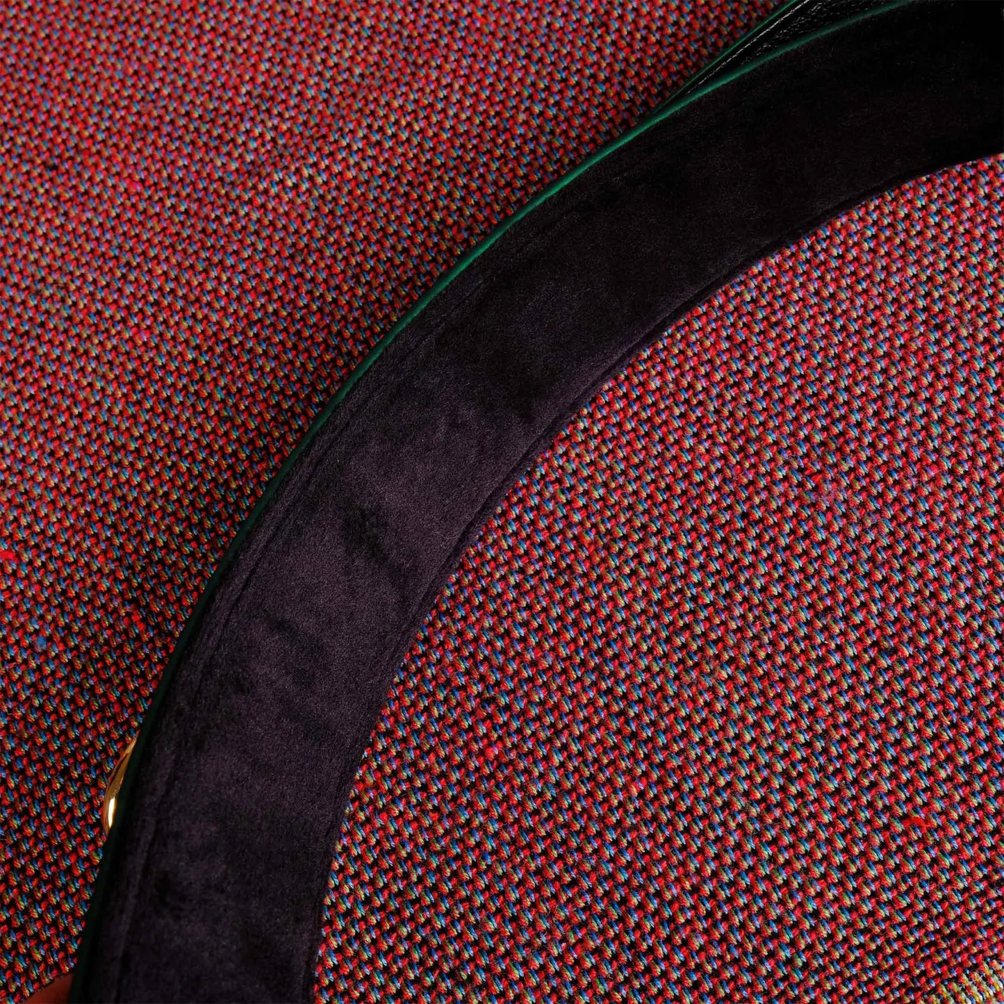 Green leather bondage