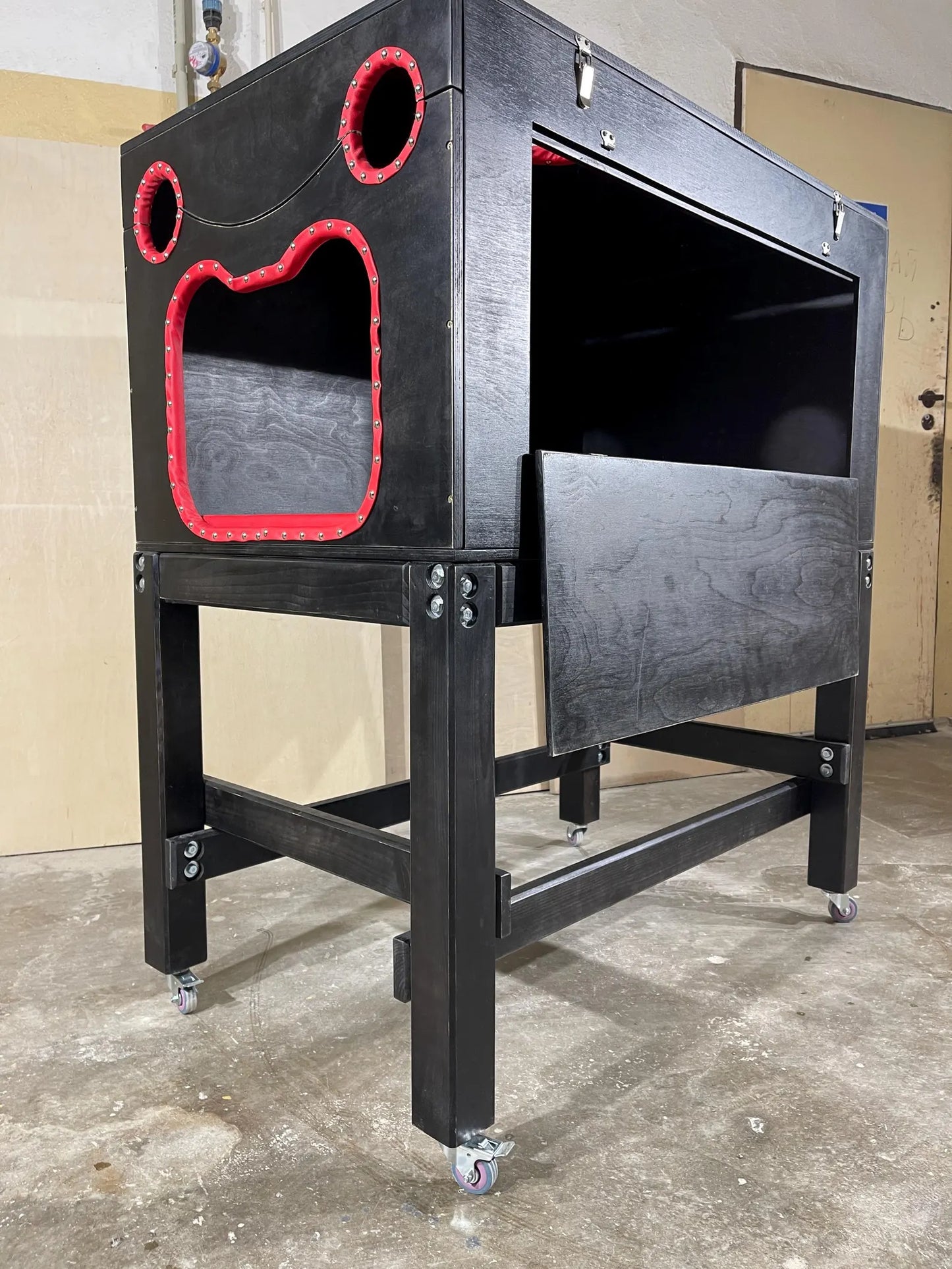Discreet BDSM Box for Sensual Play - Conceal Yourself with Exposed Booty