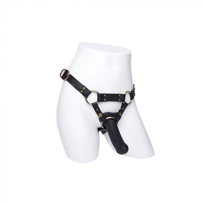 Talisman Leather Gallo Strap On Harness