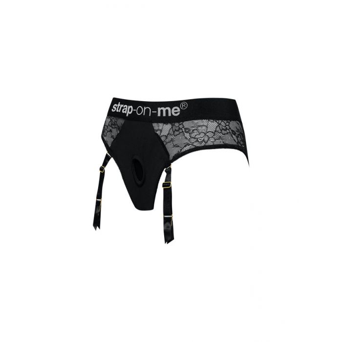 Strap-On-Me Diva Lace Peekaboo Lingerie Harness