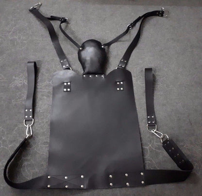 Genuine Heavy Duty Leather Adult Love Swing / Sling Play Room Fun Gay Straight