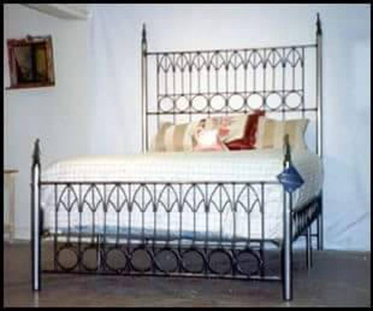 iron bed, queen size,wrought iron bed