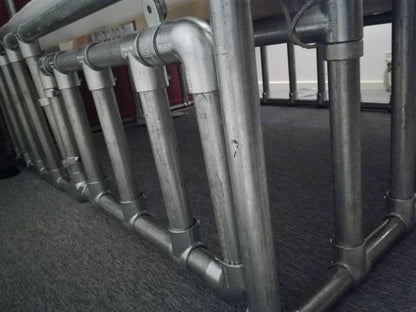 Ultimate Scaffolding Bondage Four Poster Bed + cage and winch