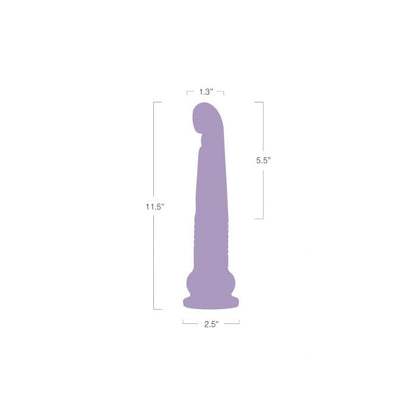 The Velvet Thruster Teddy G Thrusting Silicone Dildo